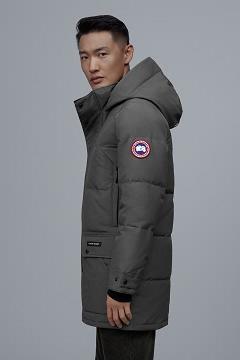 Chamarras Canada Goose Hombre Mexico - Emory Abrigos Grises PY2461389